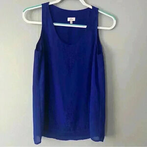 paley Stitch Fix Royal Blue Tank Top